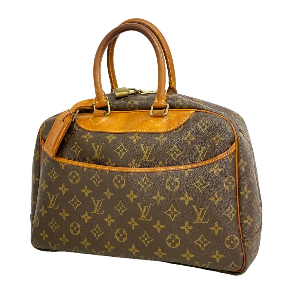 LOUIS VUITTON Brown Monogram Deauville Bag